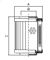Filtrec RVR10018B25B Filter Element