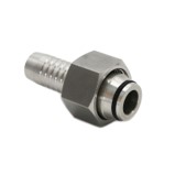 Flowfit Metric Straight Swivel Female Hose Fitting M12x1.5 to 1/4" Hose