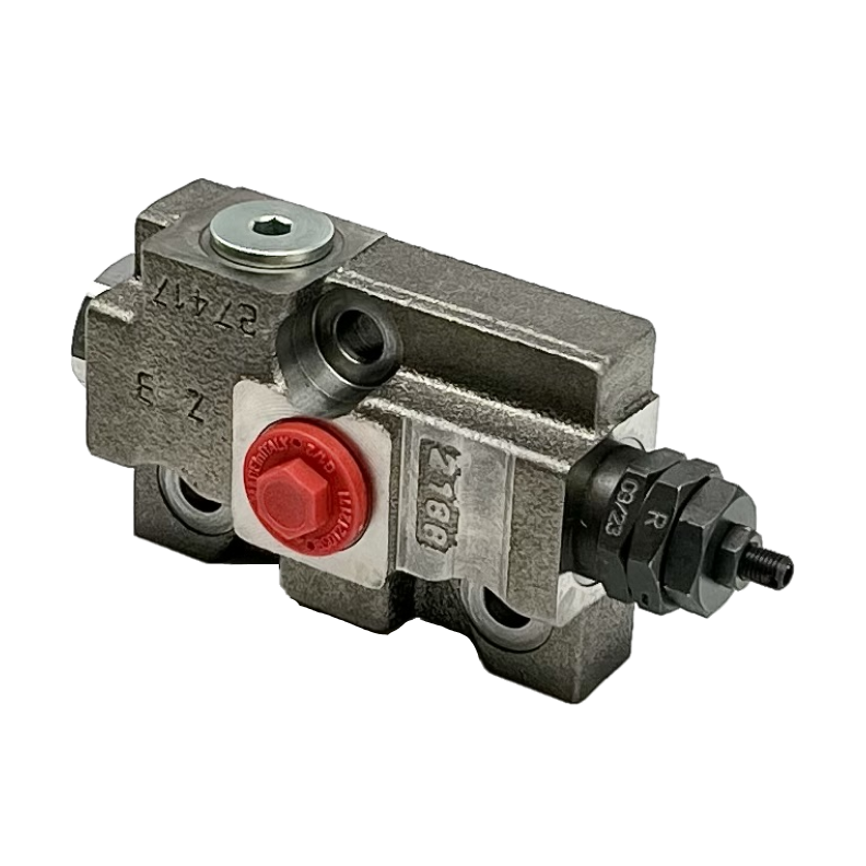 Q80 1/2" Top/Side Ported Inlet c/w Relief & Predrilled for Solenoid Unloader Q80 1/2" Top/Side Ported Inlet c/w Relief & Predrilled for Solenoid Unloader