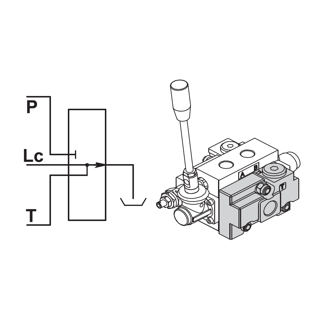 Q80 3/4" Top/Side Ported Standard Outlet (Side Port HPC Adaptor Compatible)