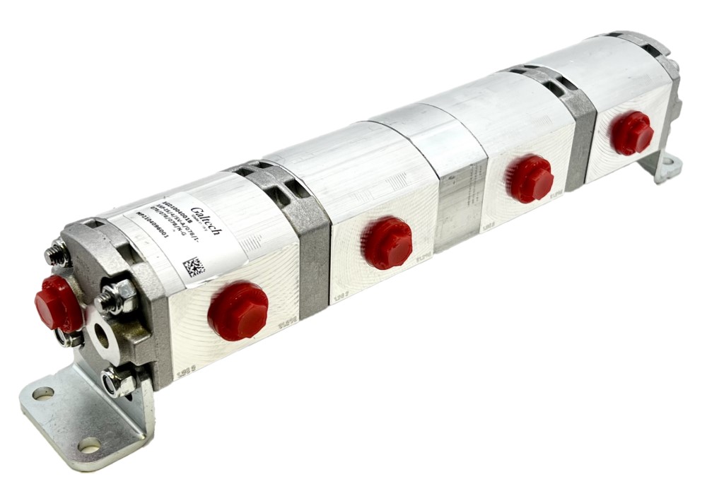 1SF Group One Geared Flow Divider Left/Right/Centre Inlet, 4 Way, 13L/Min, 1.2cc/Rev