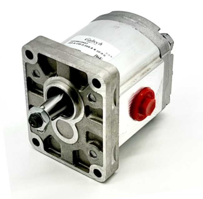 Galtech Hydraulic Gear Pump, Gp2, 4.0CC, Clockwise, 1/2" BSP Inlet, & Outlet, EU 4Bolt 1/8 Taper