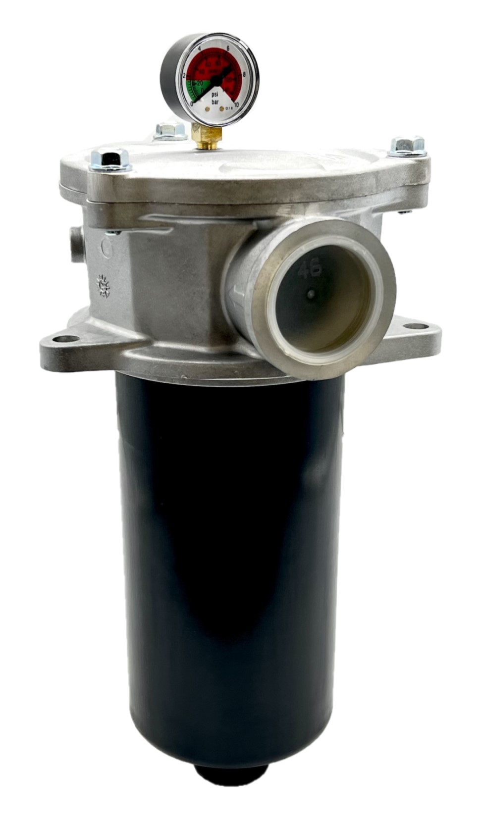 Hydraulic Tank top return line filter FR-1-40-C10-B-B-B7-0-C-MRB 1.1/2" 250 L/min Max