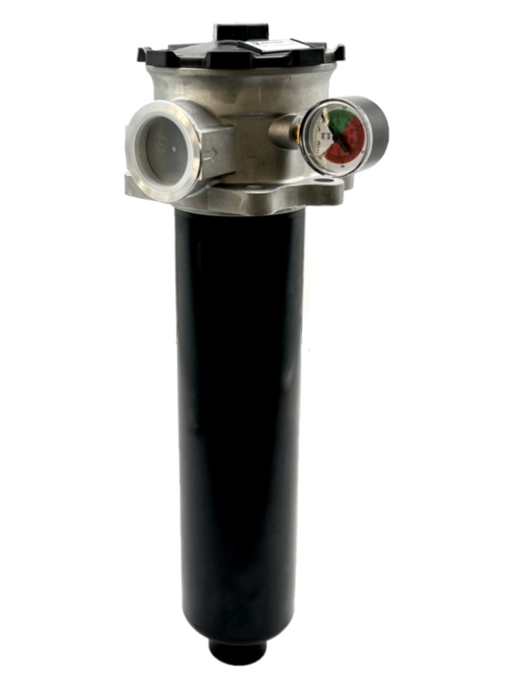 FR6 Series Tank Top Return Filter 10 Micron 6 Hole 1-1/4" BSP 250 L/min No Air Breather  c/w Quick Access Filler Cap