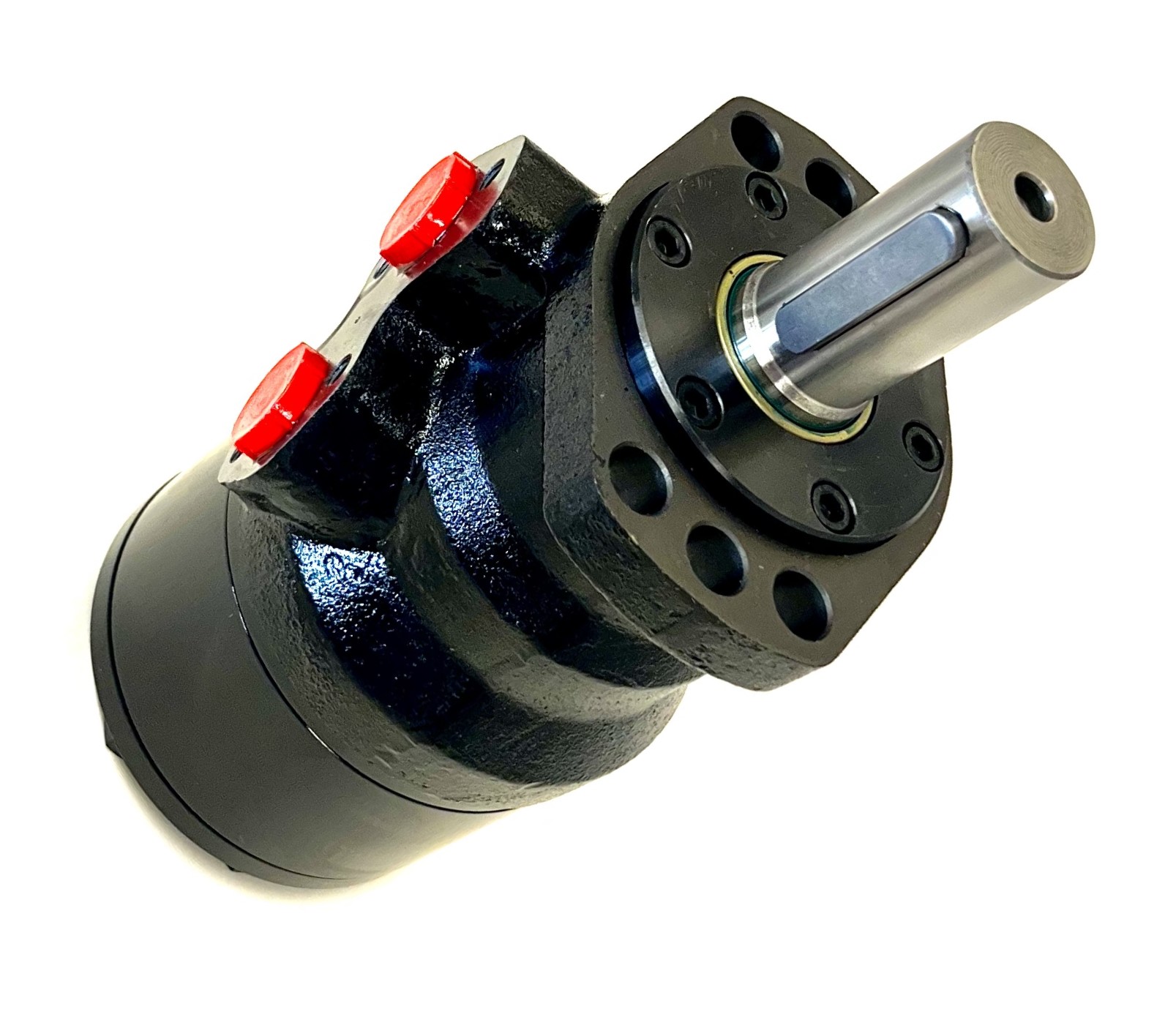 Flowfit Hydraulic Motor 203,2 cc/rev 6 Hole Magneto Flange 32mm Parallel Keyed Shaft