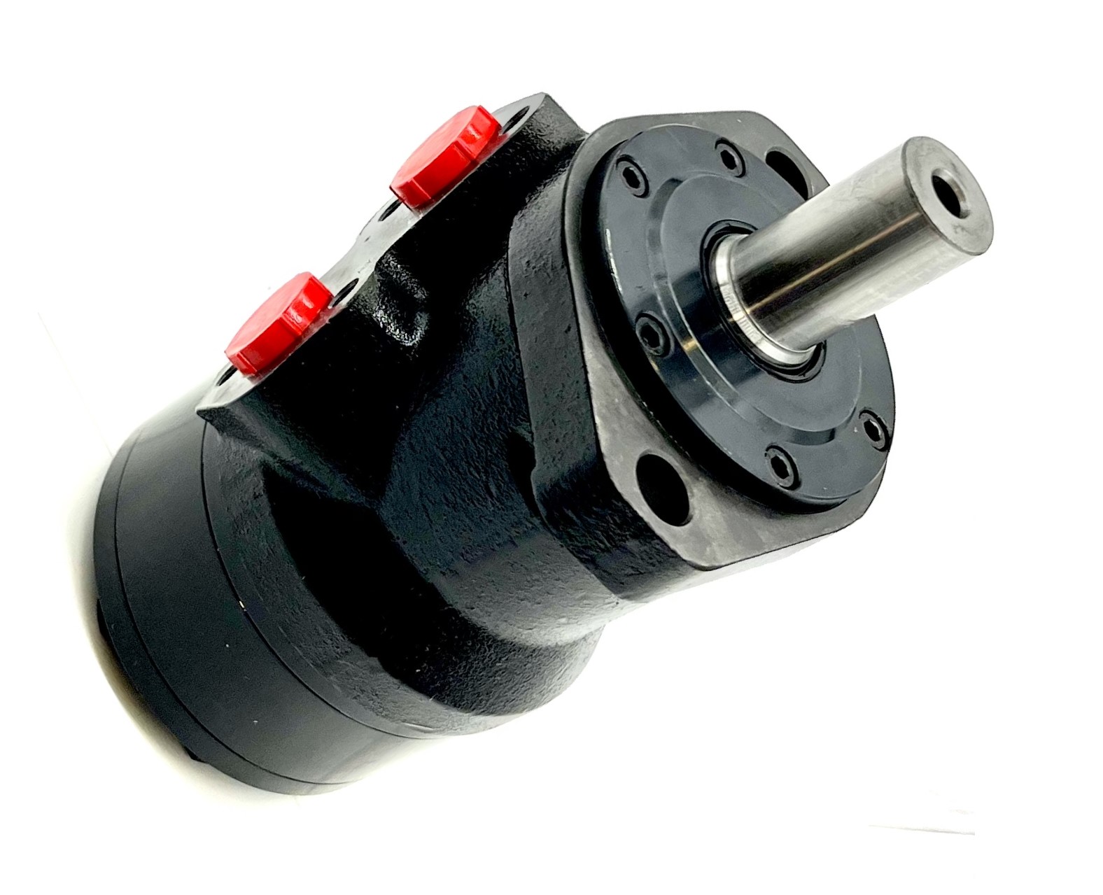 Flowfit Hydraulic Motor 51.7 cc/rev 1 inch Parallel Keyed Shaft, 2 Hole Mount, High Pressure Seal