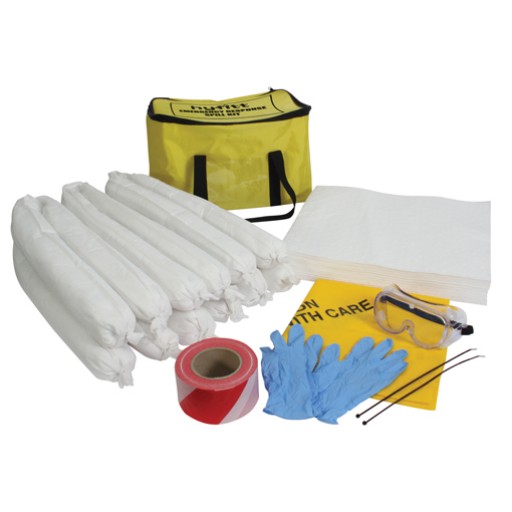 Carry Bag Spill Kit, Oil Only, Absorbency Per Pack 30 Litres