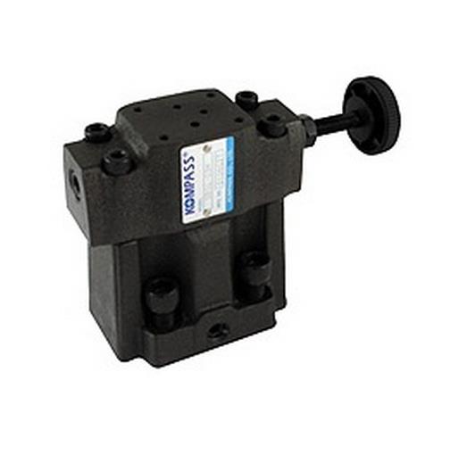 Kompass solenoid controlled relief valve 100 l/min 70-250 Bar SBSG-03-H