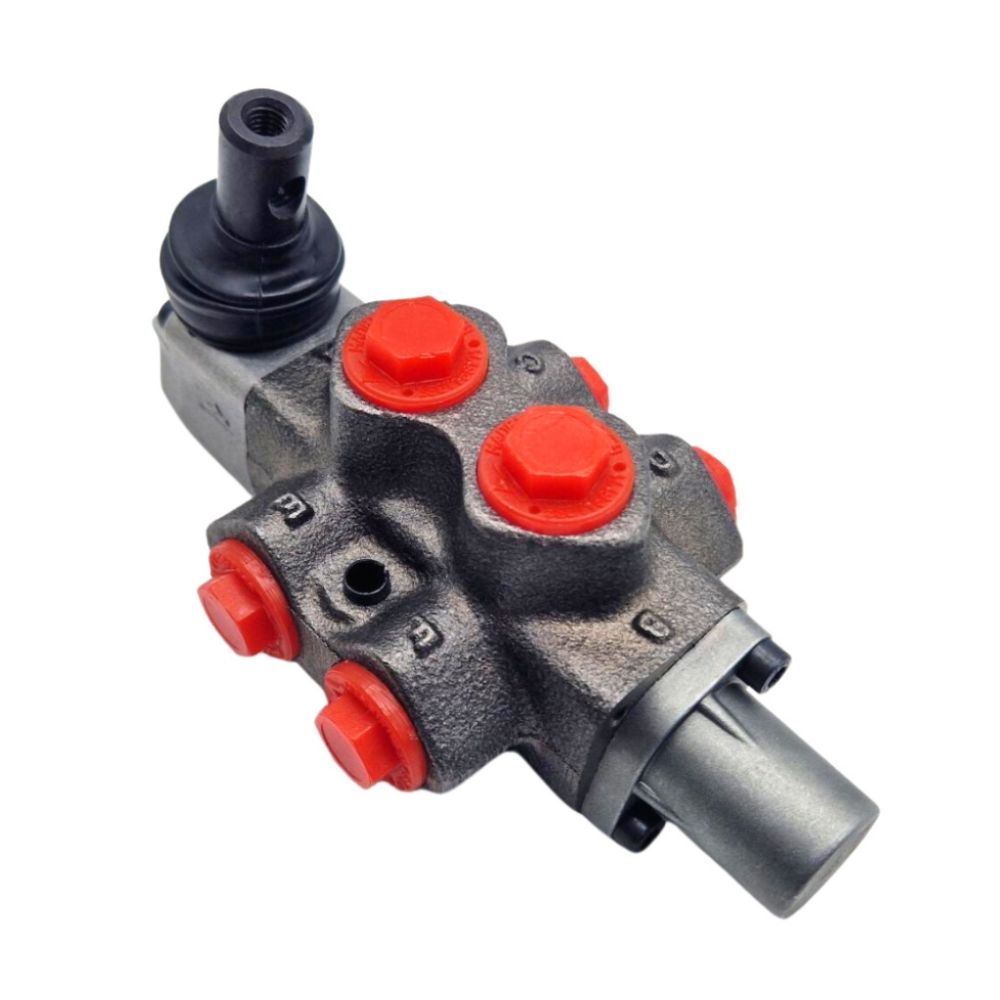 Walvoil, DF5/6A17L, 6 Ways 3/8", Open Centre, Spring Return, Lever Control, Manual Spool Diverter Valve Walvoil, DF5/6A17L, 6 Ways 3/8", Open Centre, Spring Return, Lever Control, Manual Spool Diverter Valve
