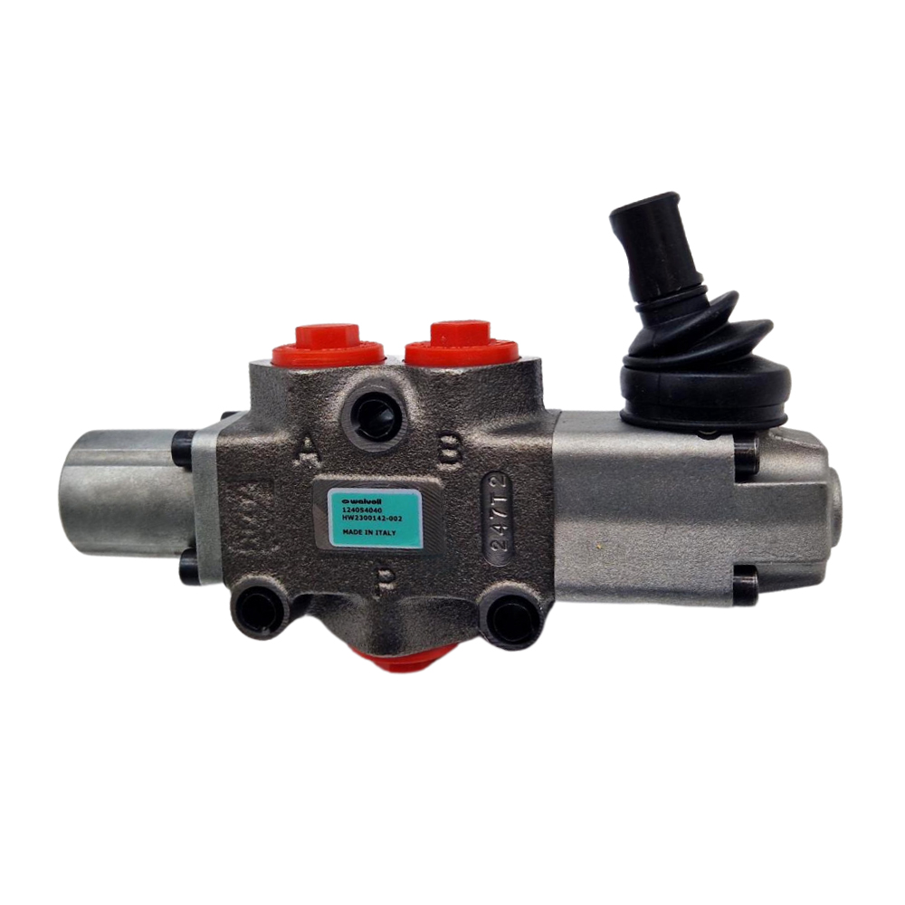 Walvoil, DF10/3A12L, 3 Way, 1/2", Open Centre, Detent, Lever Control, Manual Spool Diverter Valve Walvoil, DF10/3A12L, 3 Way, 1/2", Open Centre, Detent, Lever Control, Manual Spool Diverter Valve