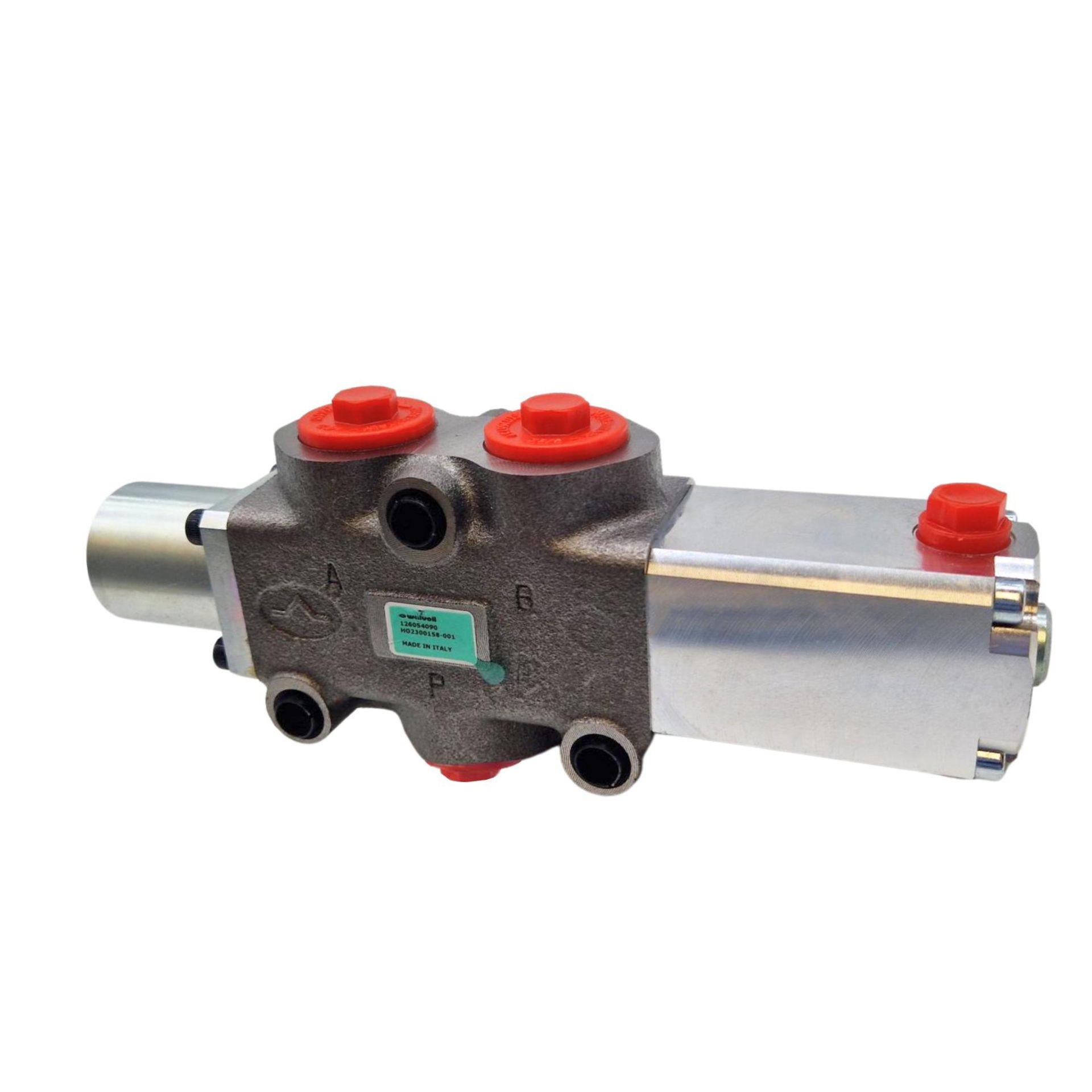 Walvoil, DF20/3A17MEIB2, 3 Ways, 3/4", Open, Heavier Spring Return, Low Pressure Pilot, Manual Spool Diverter Valve Walvoil, DF20/3A17MEIB2, 3 Ways, 3/4", Open, Heavier Spring Return, Low Pressure Pilot, Manual Spool Diverter Valve