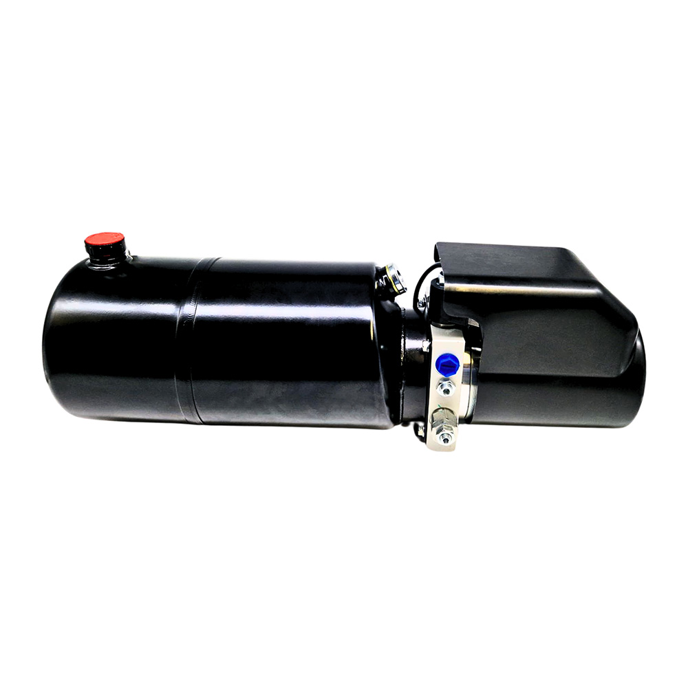 Flowfit Single Acting Hydraulic Power Pack 8L Steel Tank & Remote 12VDC