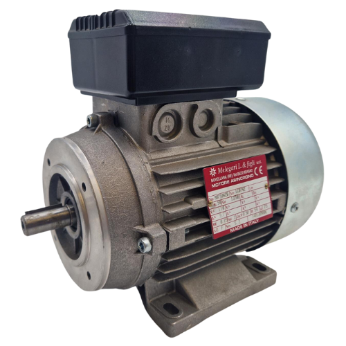 Single Phase 110v Electric Motor, 0.75Kw 4 pole 1500rpm face and foot mount
