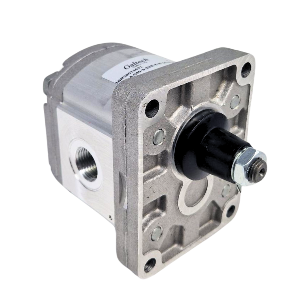 Galtech Hydraulic Gear Pump, Gp2, 4CC, AntiClockwise, EU 4Bolt, 1/8