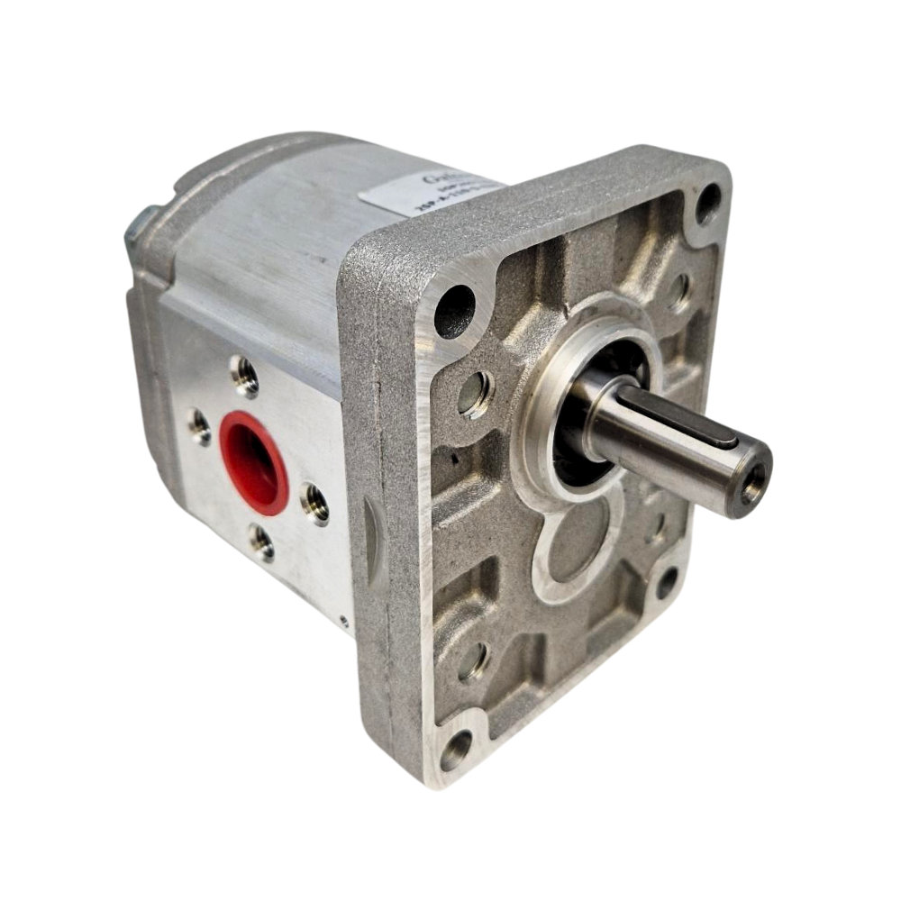 Galtech Hydraulic Gear Pump, Group 2, 4 Bolt Euro Flange, 40/30 Elbow Ports, 15ømm Parallel Drive Shaft, 11cc, Clockwise