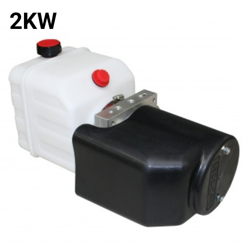 Flowfit 24V DC P+T Circuit Hydraulic Power pack 2KW with 2.5L Tank