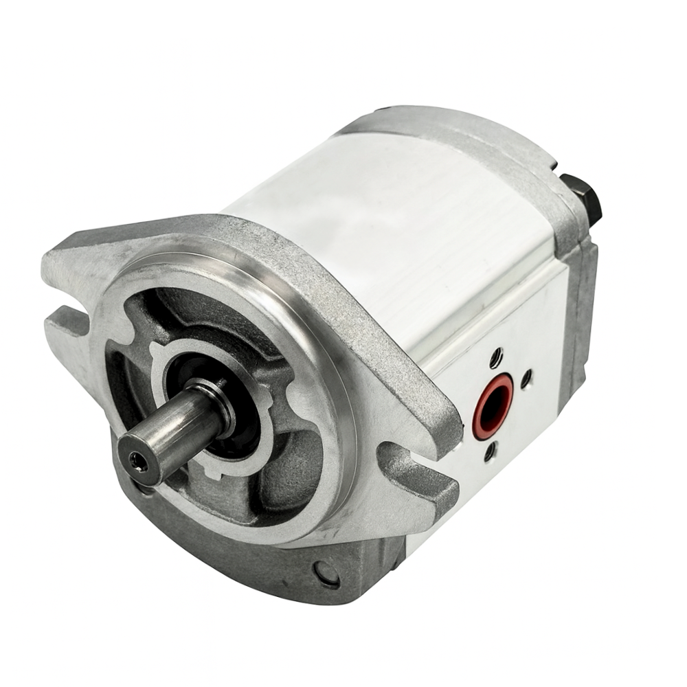 Walvoil 2XP Hydraulic Gear Pump, Group 2, 8.7CC, Anti-Clockwise, 30mm Inlet & 30mm Outlet Flanged Ports, SAEA 2Bolt Parallel