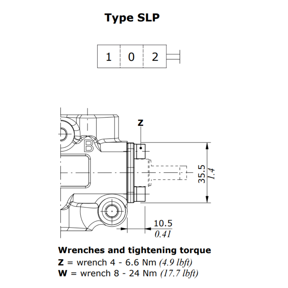 Walvoil SLP Dust-Proof Plate Kit, Without Lever Box, DF5, SD4, SD5, SD6