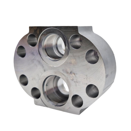 Galtech 3GP Gp3 34-62cc Rear Flange C/W Sae Ports - Aluminium