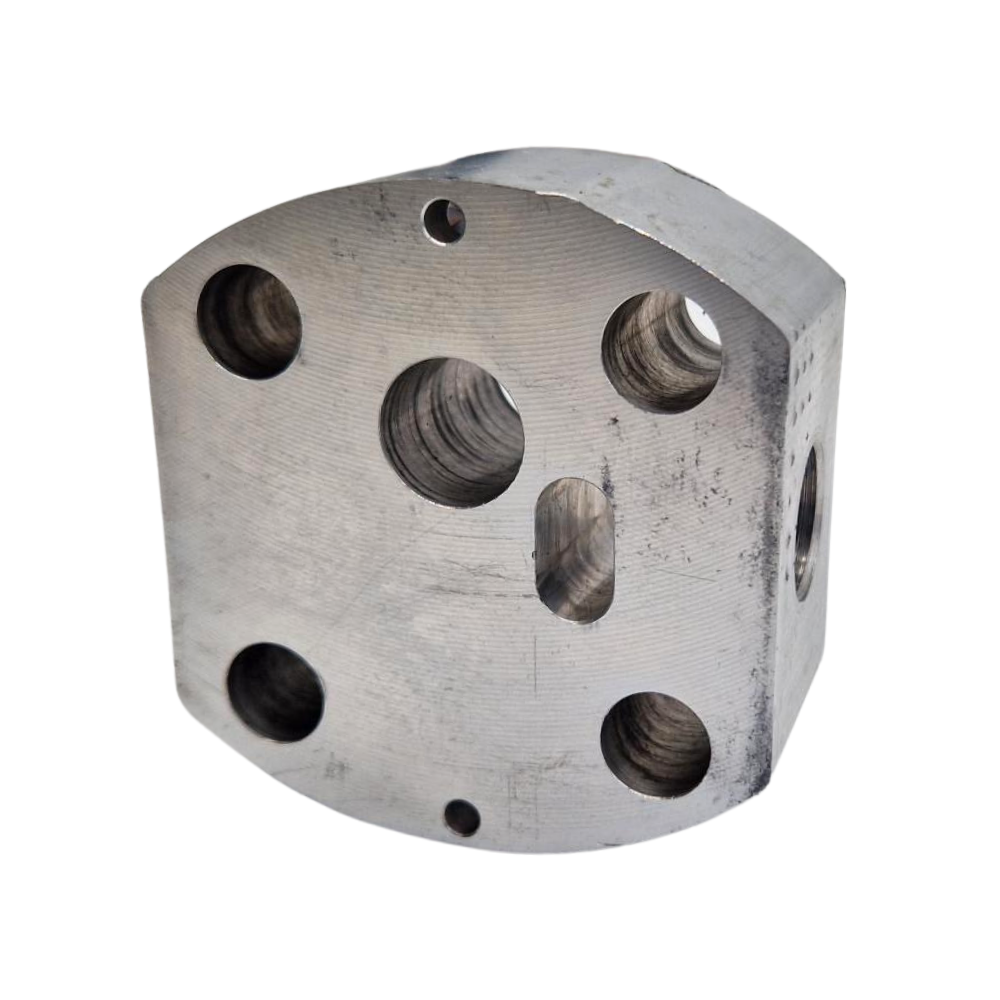 Galtech 1SF Intermediate Inlet Section 3/8 for Geared Flow Dividers