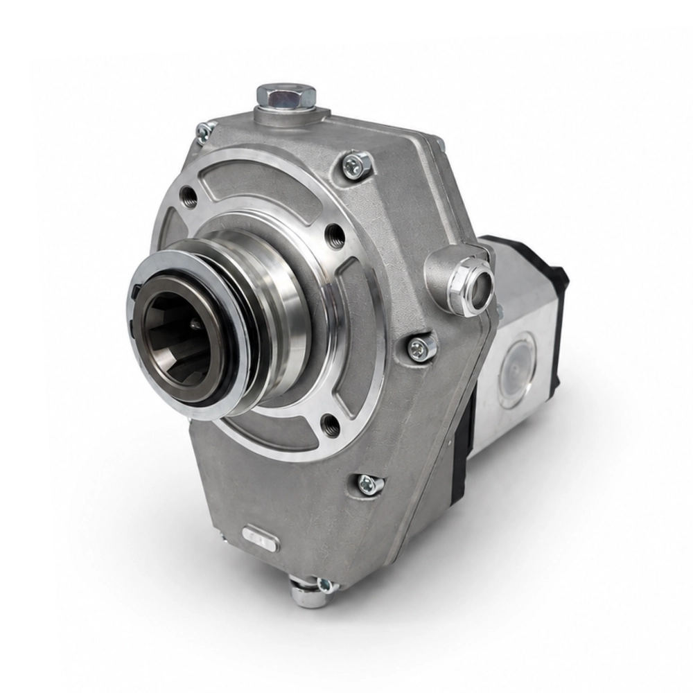 Hydraulic PTO Gearbox Aluminium Female Shaft Ratio 1:3 Group 2 Pump Assembly, 4cc, 6.50 L/Min, 270 Bar