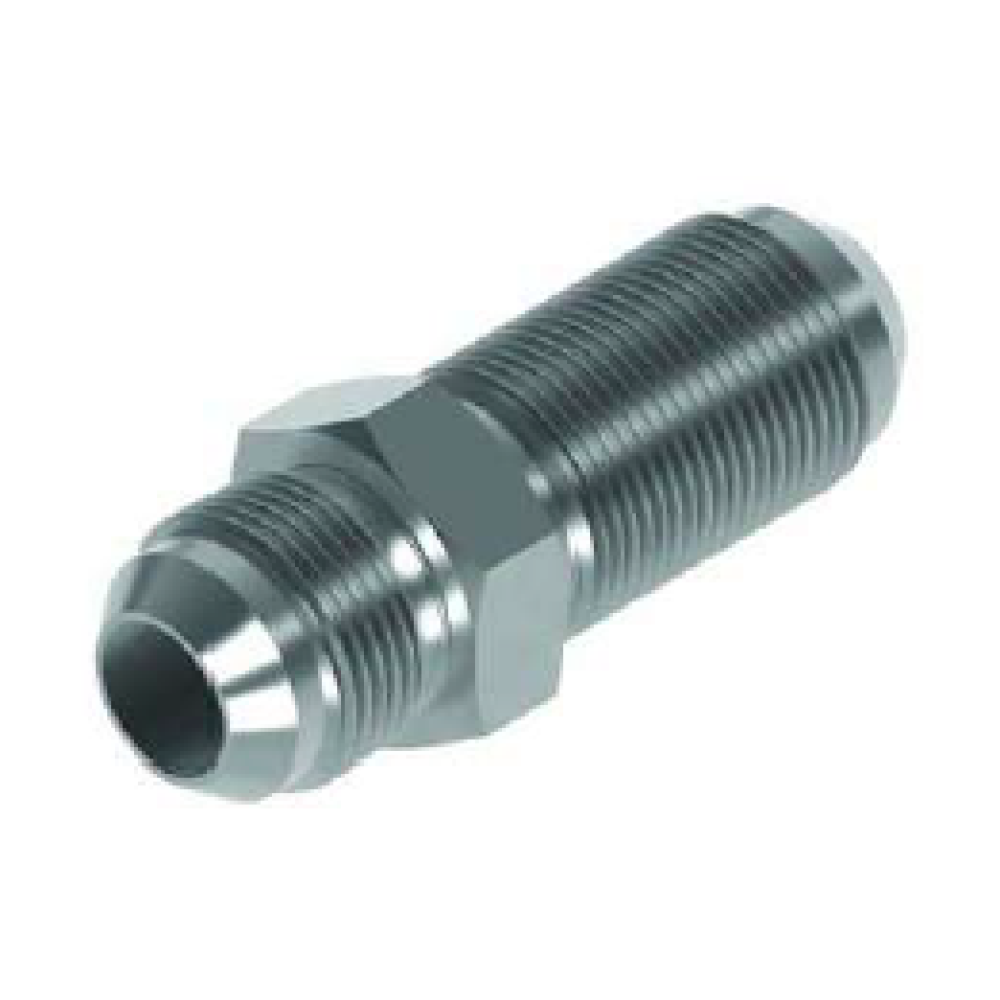 7/16 JIC M/M Bulkhead Only Hydraulic Adaptor 7/16 JIC M/M Bulkhead Only Hydraulic Adaptor