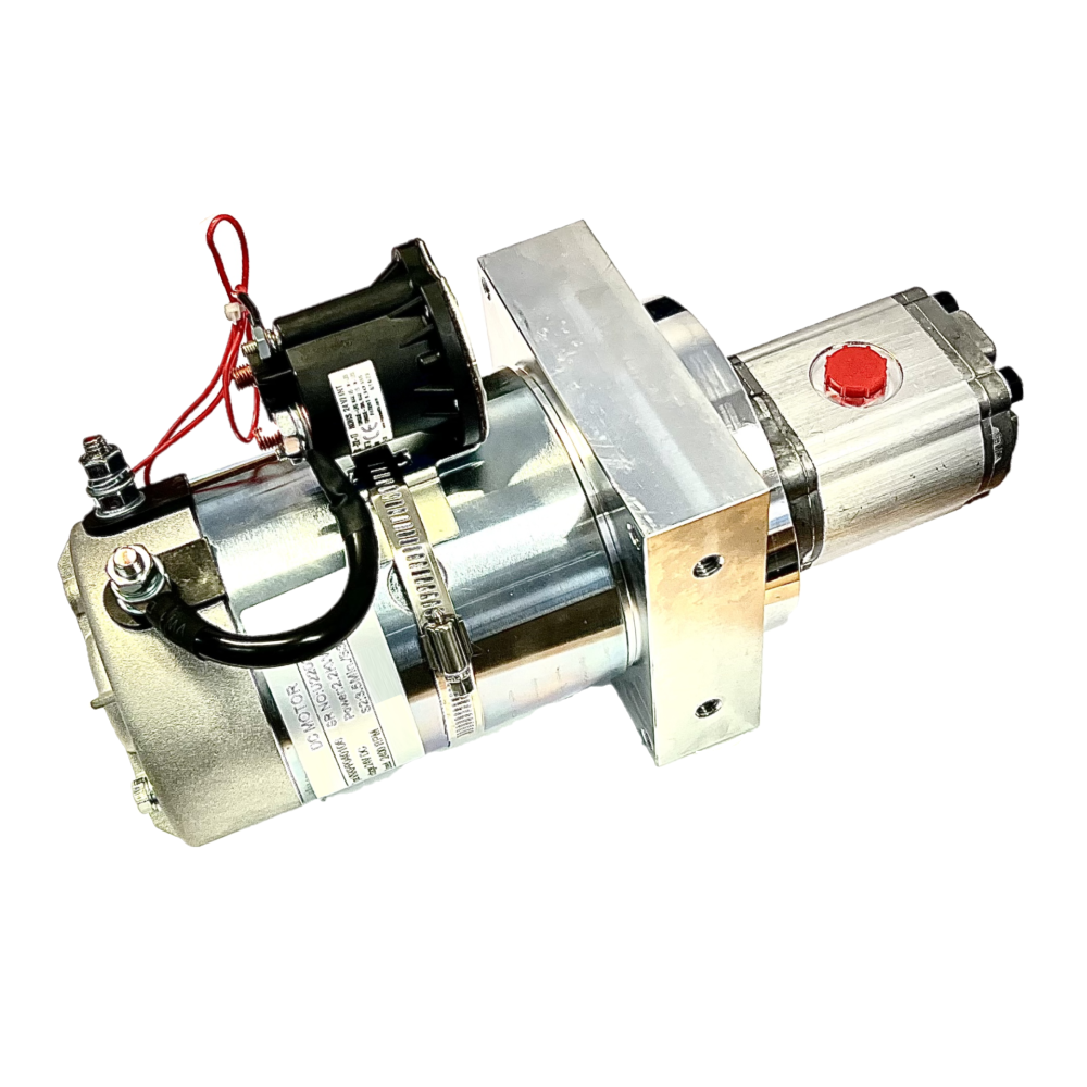 Flowfit 12V DC Motor Pump set, 3 L/min, 250 Bar, 1.6KW, 1.3CC, Intermittent Duty