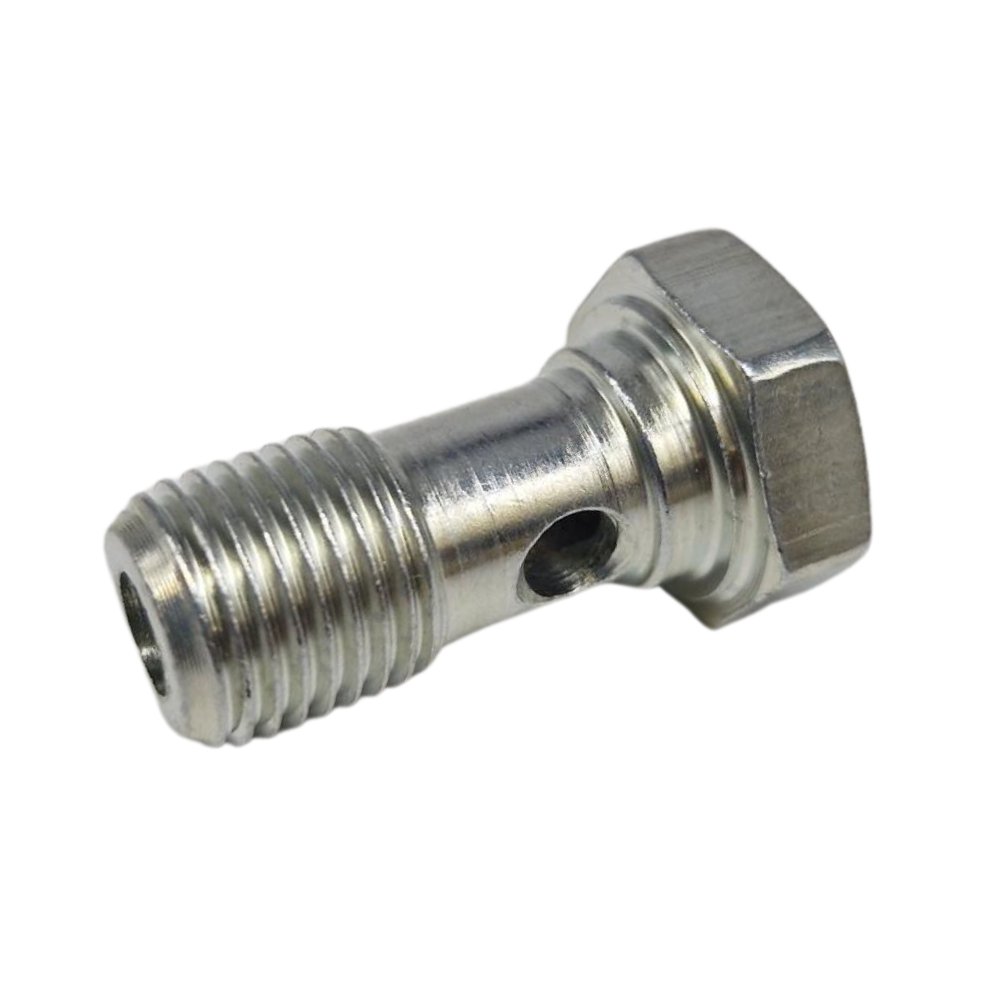 1/4" BSPP BANJO BOLT FOR 1/4" HOSE THREAD