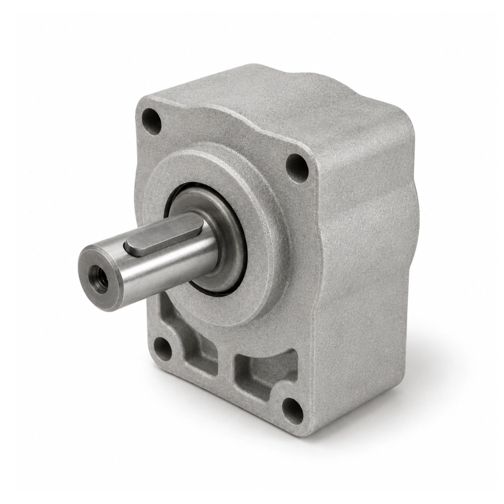 Borelli Gear Pump Bearing Support - Group 1, 18mm Cylindrical Shaft, 6mm Key