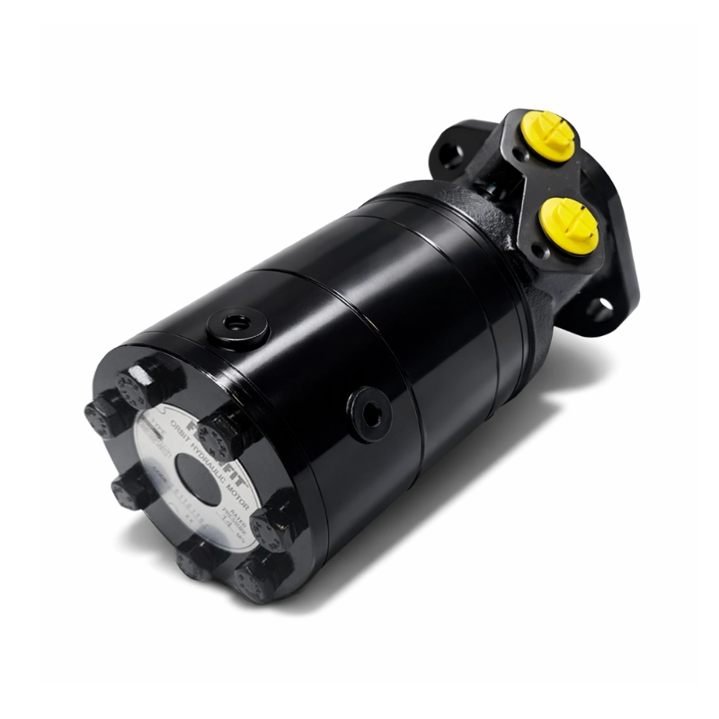 80cc, 2 Bolt Mount, 25mm Parallel Keyed Shaft, Hydraulic Brake Motor, External Pilot, 300Nm Brake