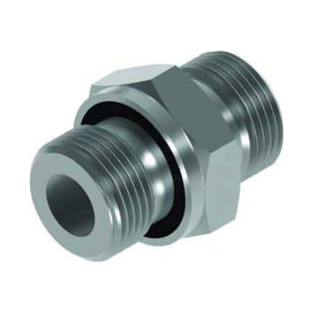 BSP Male Captive Seal for 3869 x BSP Male Complete with Seal, 1/8" BSP (CS) x 1/4" BSP