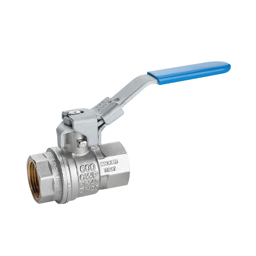 3/8" BSPP Brass Ball Valve Ni Plated 3/8" BSPP Brass Ball Valve Ni Plated