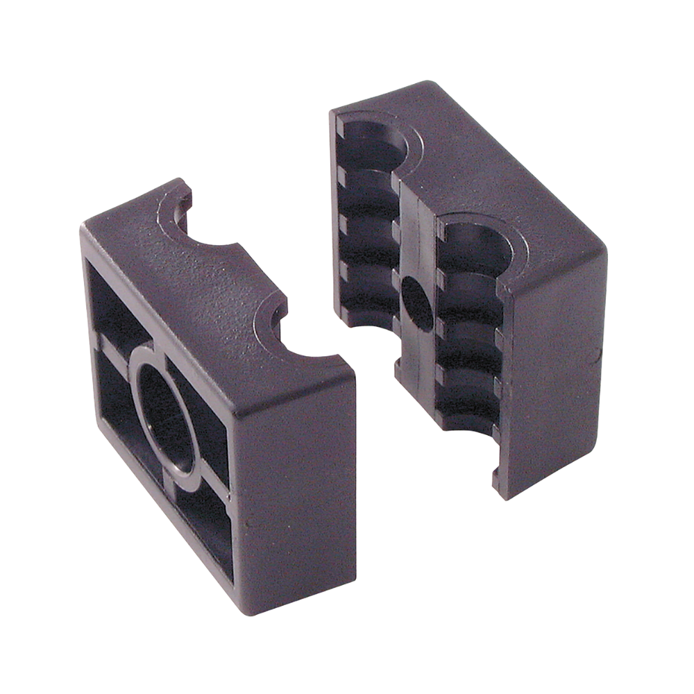 RSB Series, Series B Clamp Halves, Double Polypropylene 6 (Fire Retardant) Outside Diameter 9.5mm, Group 1