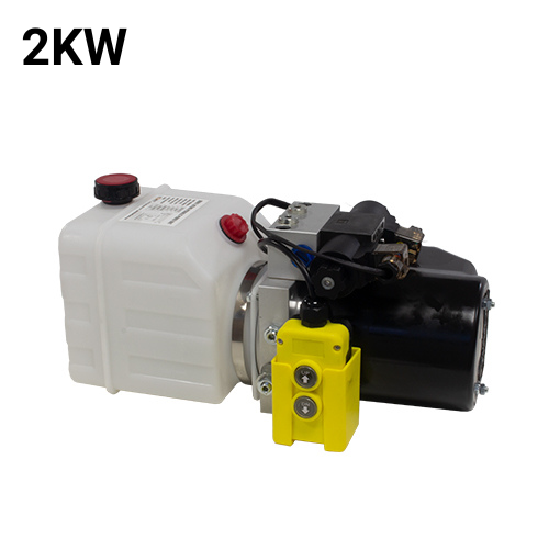 Flowfit 24V DC Double Acting Hydraulic Power pack 2KW with 4.5L Tank