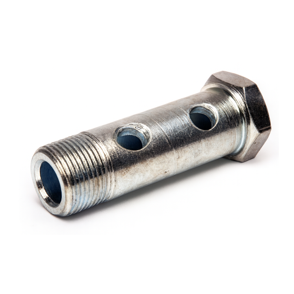 1/4" BSP Double Hole Banjo Bolt – Hydraulic Fitting