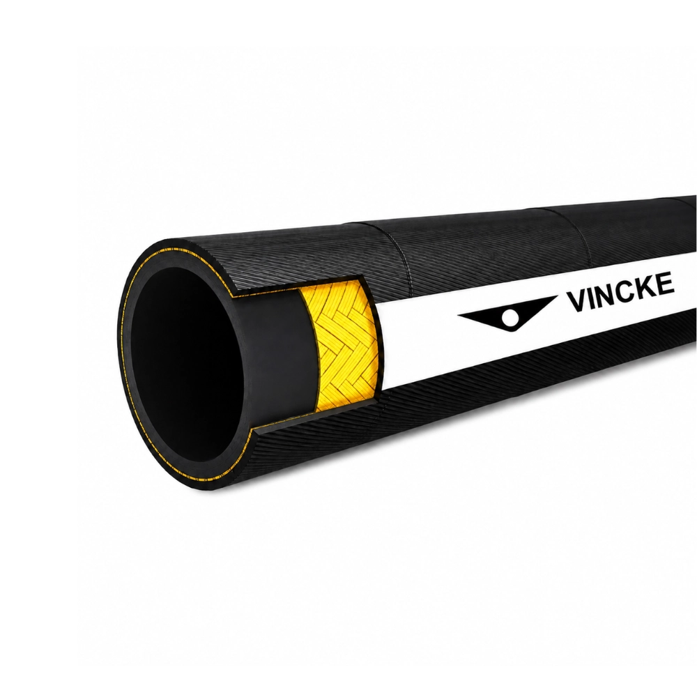 EN 853 1SN / 1 Wire Braid Hydraulic Hose – 1/4" Bore, 100 Metre Reel