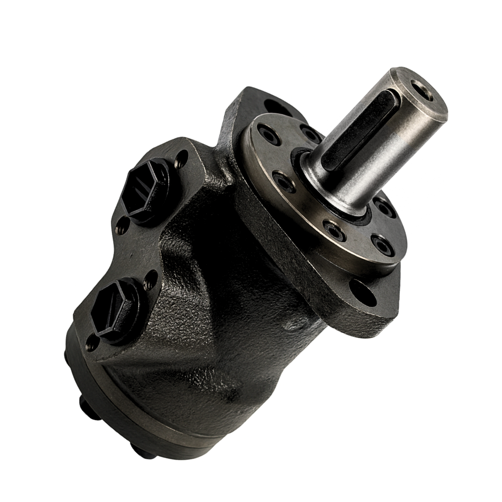 M+S Hydraulic Motor 50 cc/rev 32mm Parallel Keyed Shaft, 2 Hole Mount