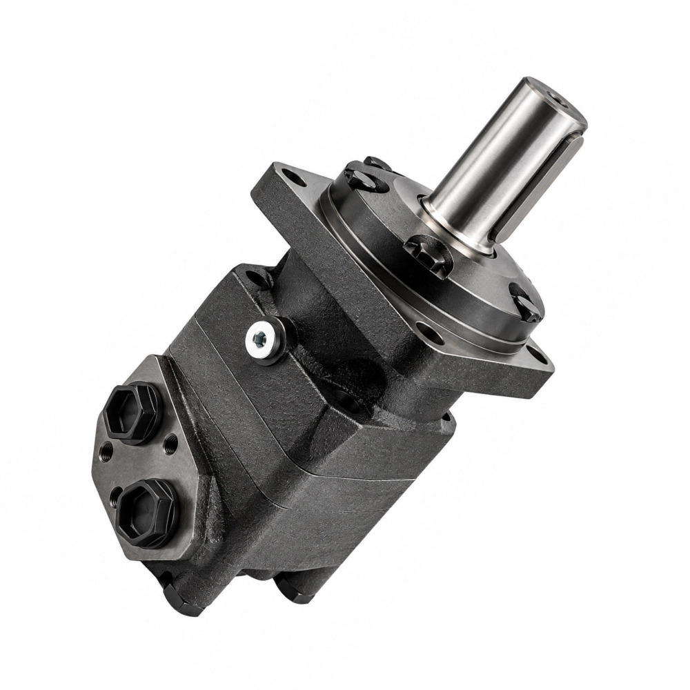 M+S Hydraulic Motor, 160cc/rev 4 bolt mount, 40mm straight keyed shaft