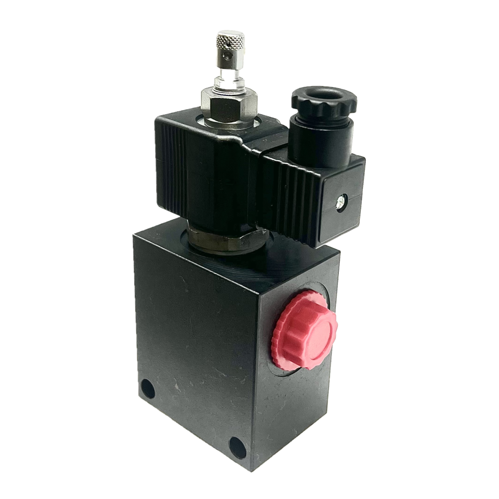 3/4"Bsp 24VDC 2Way Norm Open - Manual Override Double Poppet 2/2 Valve 140L/min 3/4"Bsp 24VDC 2Way Norm Open - Manual Override Double Poppet 2/2 Valve 140L/min