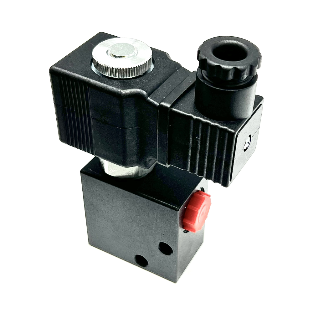 1/4"Bsp 12VDC 2Way Norm Closed Poppet 2/2 Valve 25L/min