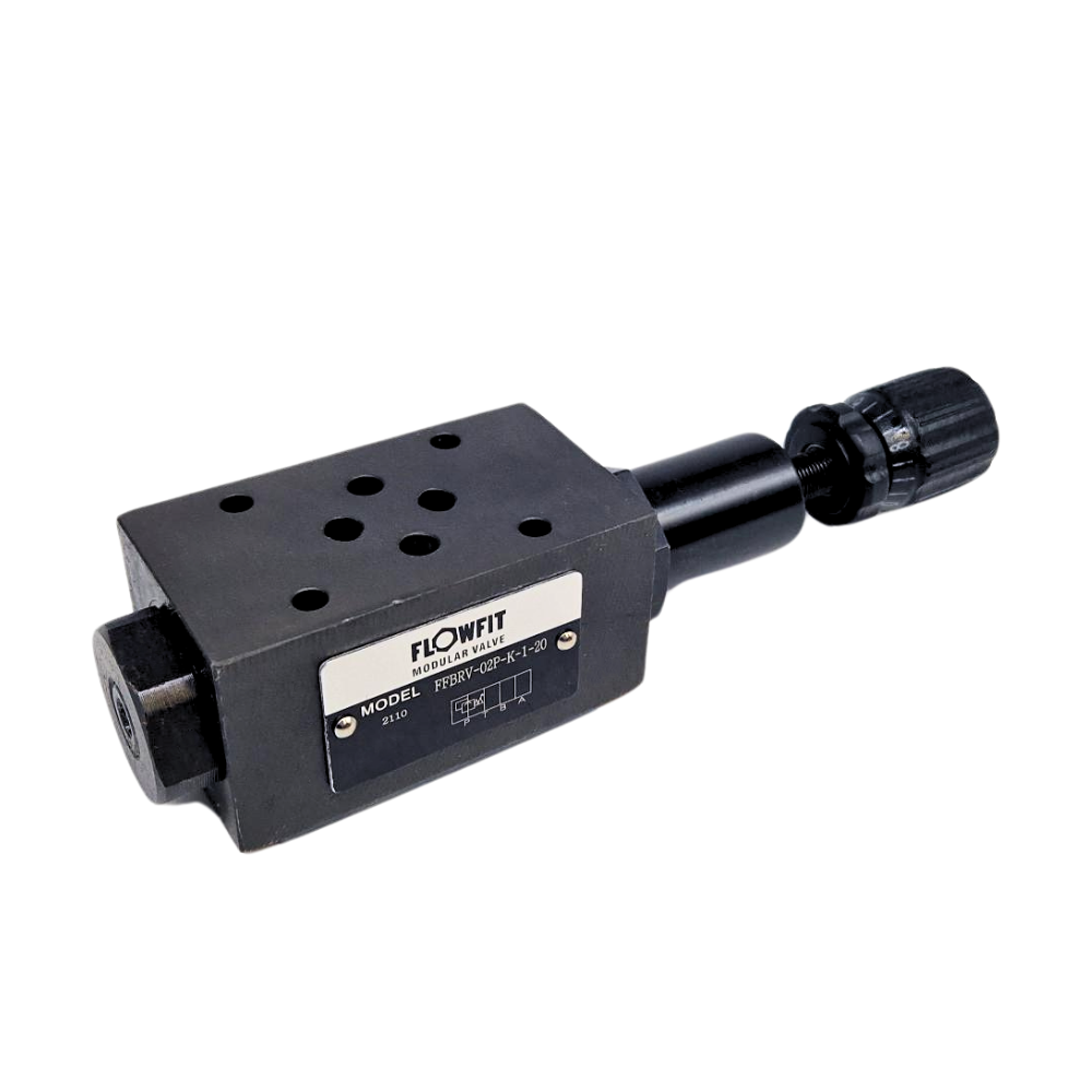 Flowfit hydraulic cetop 3 modular reducing valve 8-70 Bar on the P port