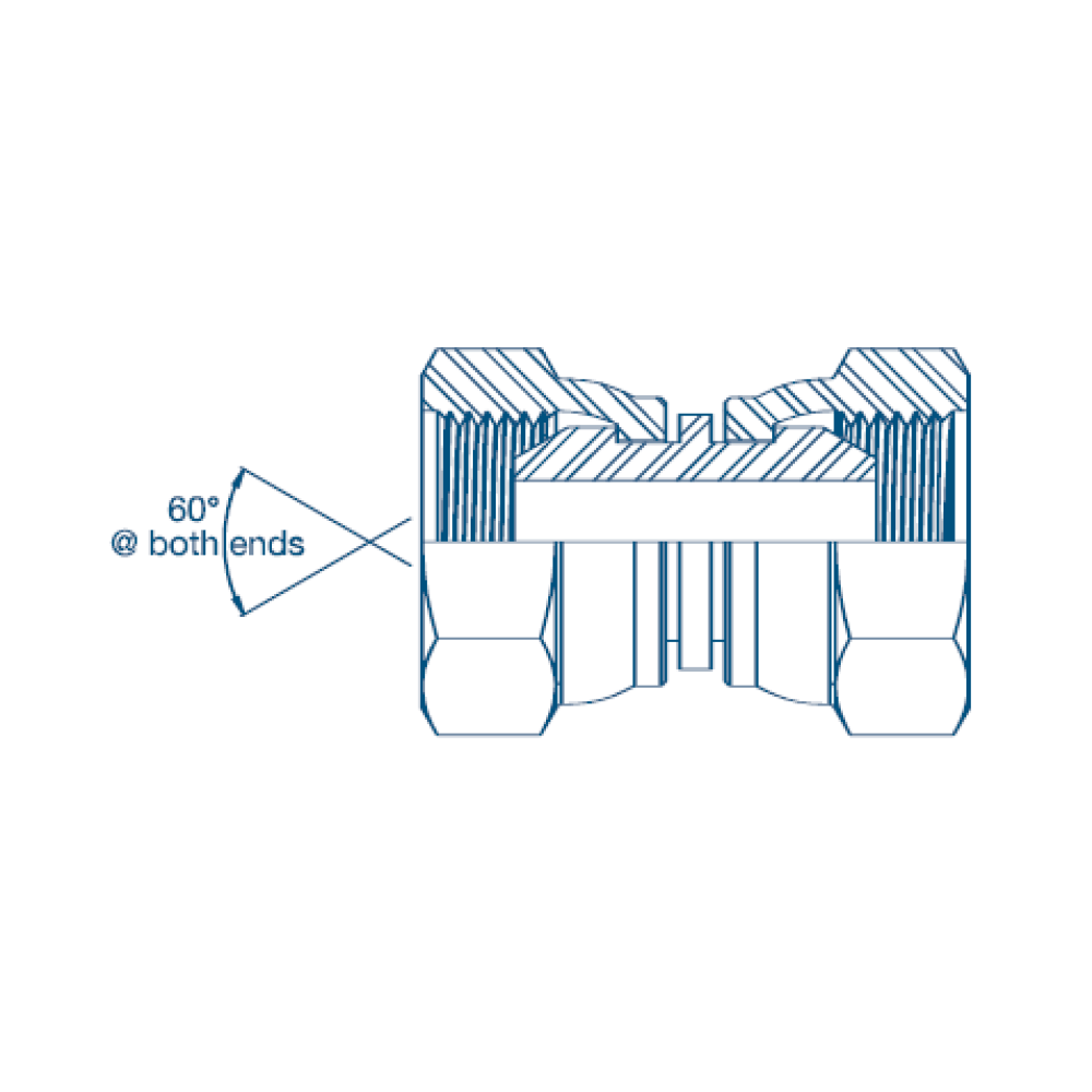 1/8 BSP x 1/8 BSP F/F