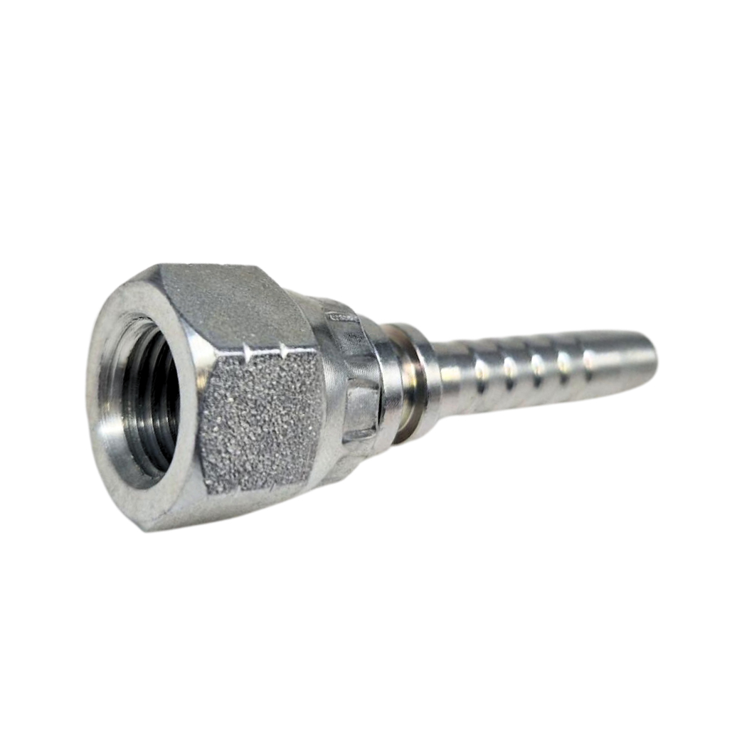 Flowfit JIC Straight Swivel Female, 7/16" JIC Straight to 1/4" Hose Flowfit JIC Straight Swivel Female, 7/16" JIC Straight to 1/4" Hose