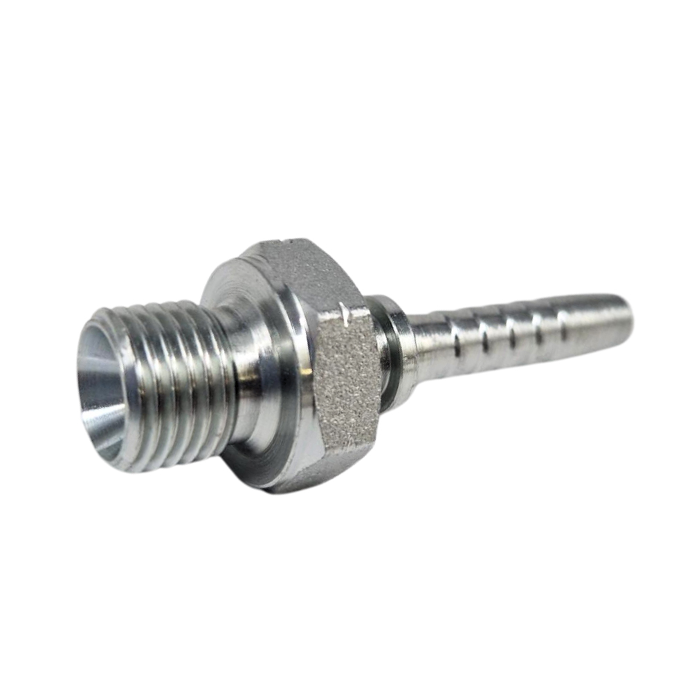 Flowfit BSP Stud Male Hose Fitting, 1/4" BSP Stud to 1/4" Hose