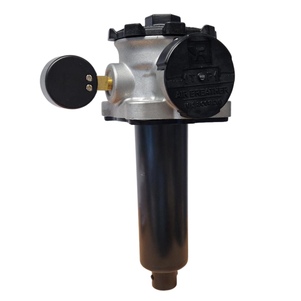 FR6 Series Tank Top Return Filter 10 Micron 4 Hole 3/4" BSP 46 L/min With Air Breather  c/w Quick Access Filler Cap