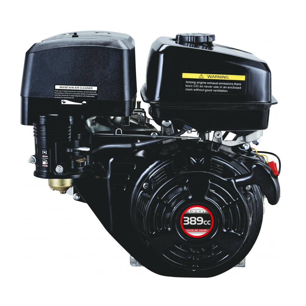 Loncin G390F-EP, 390cc, 11-13HP, Petrol Engine with Electric Start, 1" Parallel Shaft Loncin G390F-EP, 390cc, 11-13HP, Petrol Engine with Electric Start, 1" Parallel Shaft