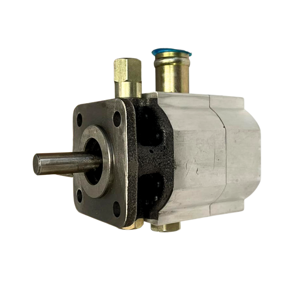 11 GPM Hydraulic two stage Hi-Low gear pump 4 Bolt Flange at 3600 rpm