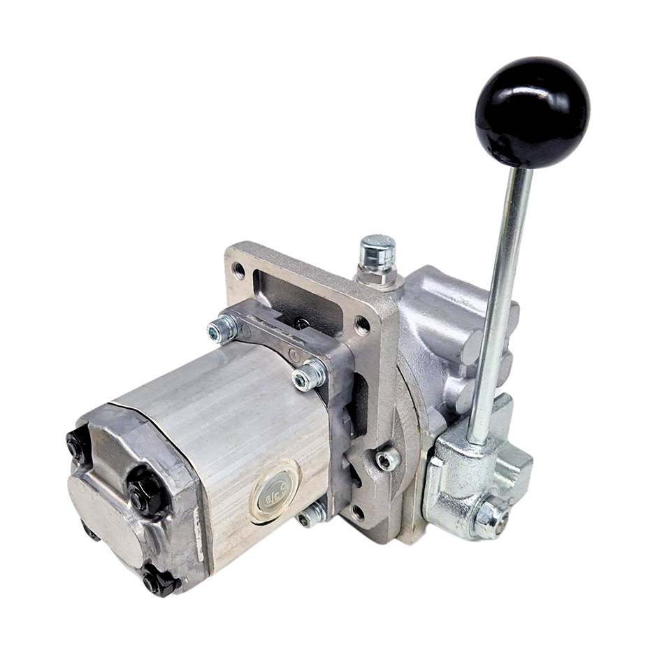 Flowfit Group 1, Hydraulic Mechanical Clutch and Pump Assembly, 4.8cc, 8.6 L/Min, 1800RPM