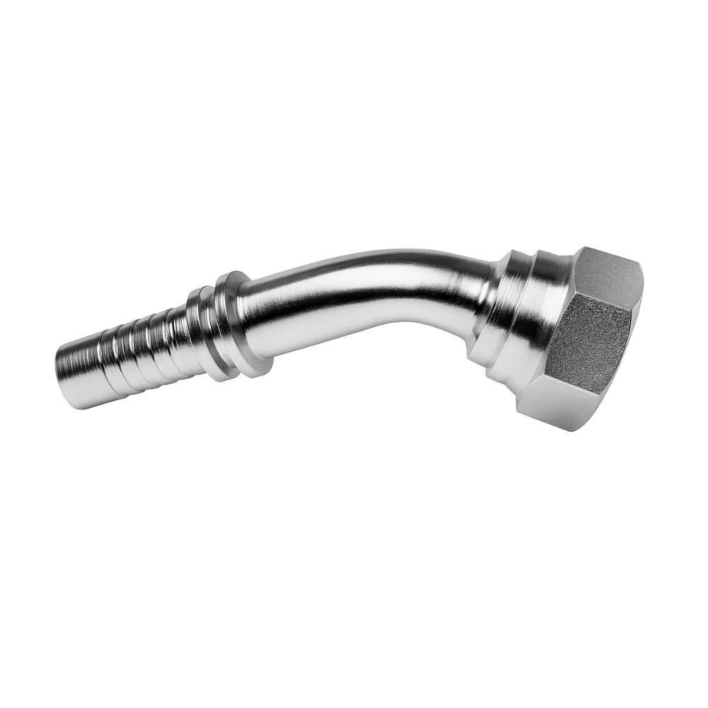 Vincke BSP 45° Elbow Swivel Female, 1/4" BSP 45° to 1/4" Hose Vincke BSP 45° Elbow Swivel Female, 1/4" BSP 45° to 1/4" Hose