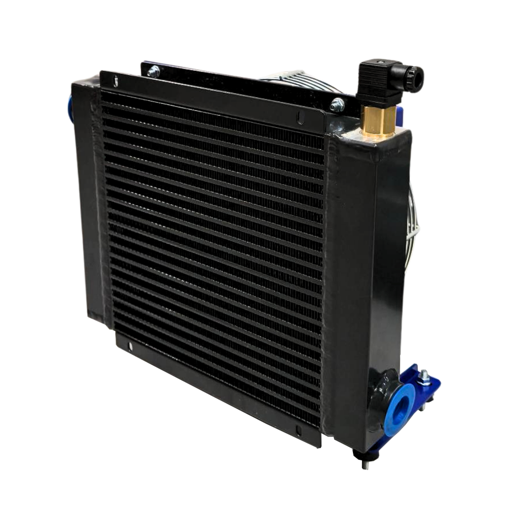 Air Blast Oil Cooler, Group 2 Motor Support, 140 L/min, 1" BSP